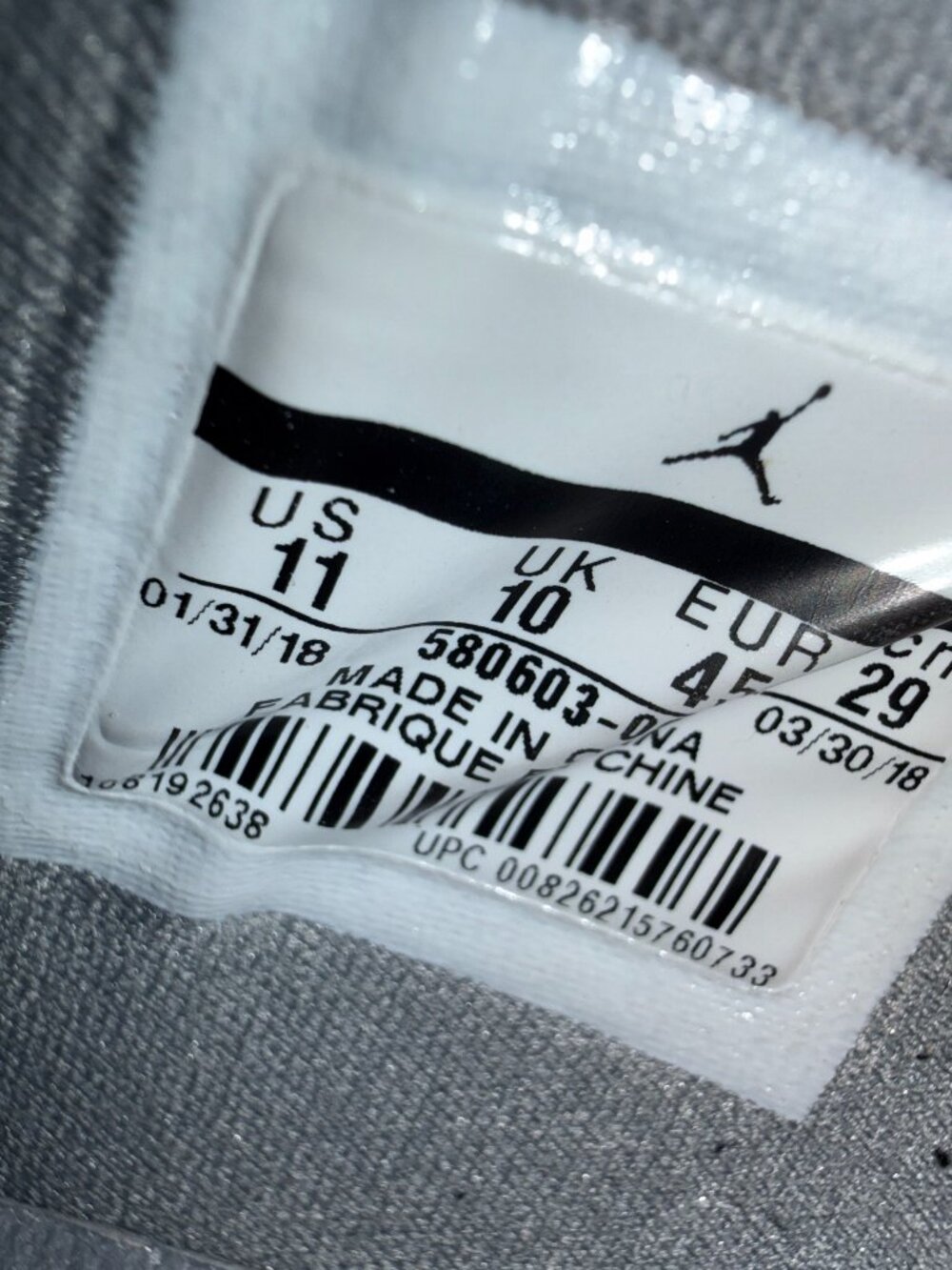 Jordan "Son of Mars" Low White/Black sz 11 - Picture 3 of 8